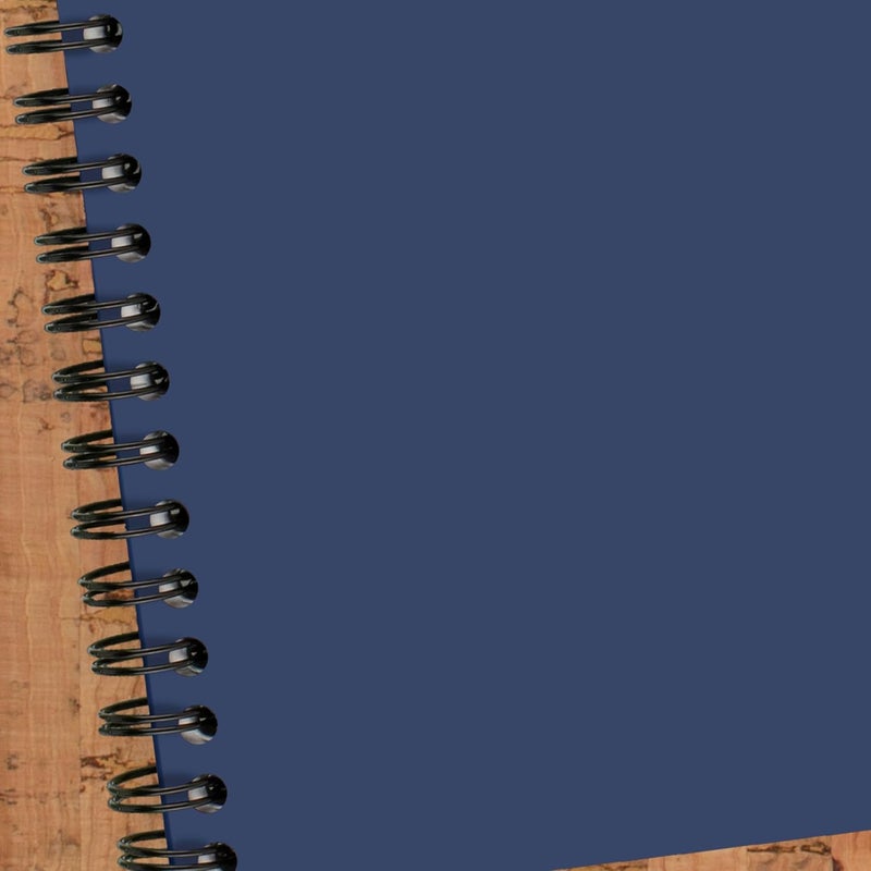 Cambridge Limited Business Notebook, Legal Ruled, 8-1/4" x 11", 80 Sheets, Soft Touch Flexible Cover, Wirebound, Blue (UN06062-20) - Image 5